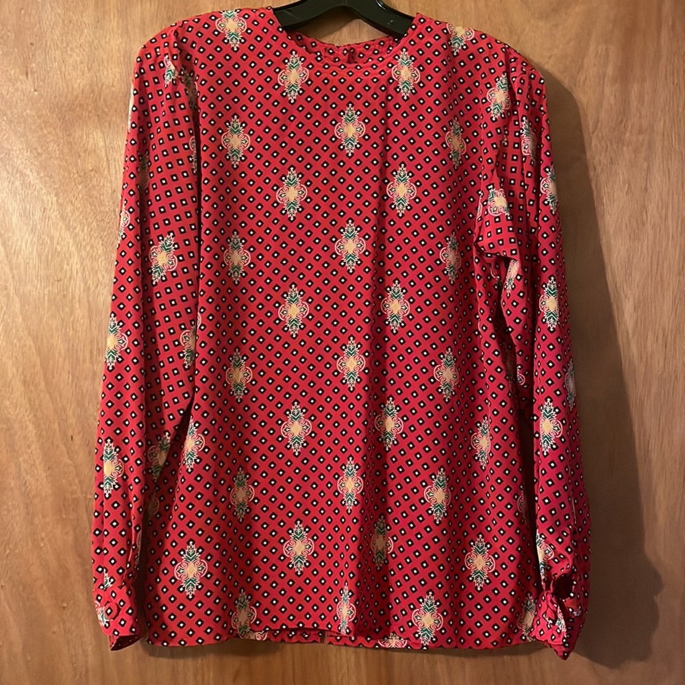 Evan Picone vintage Beautiful festive 3 piece skirt set. (Mlb) - Picture 2 of 16